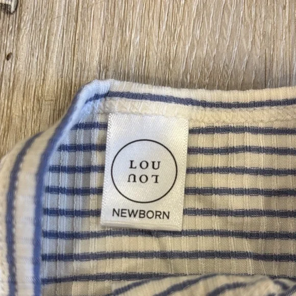 Set of 3 Lou Lou & Company Blue Knotted Gowns - Picture 3 of 5